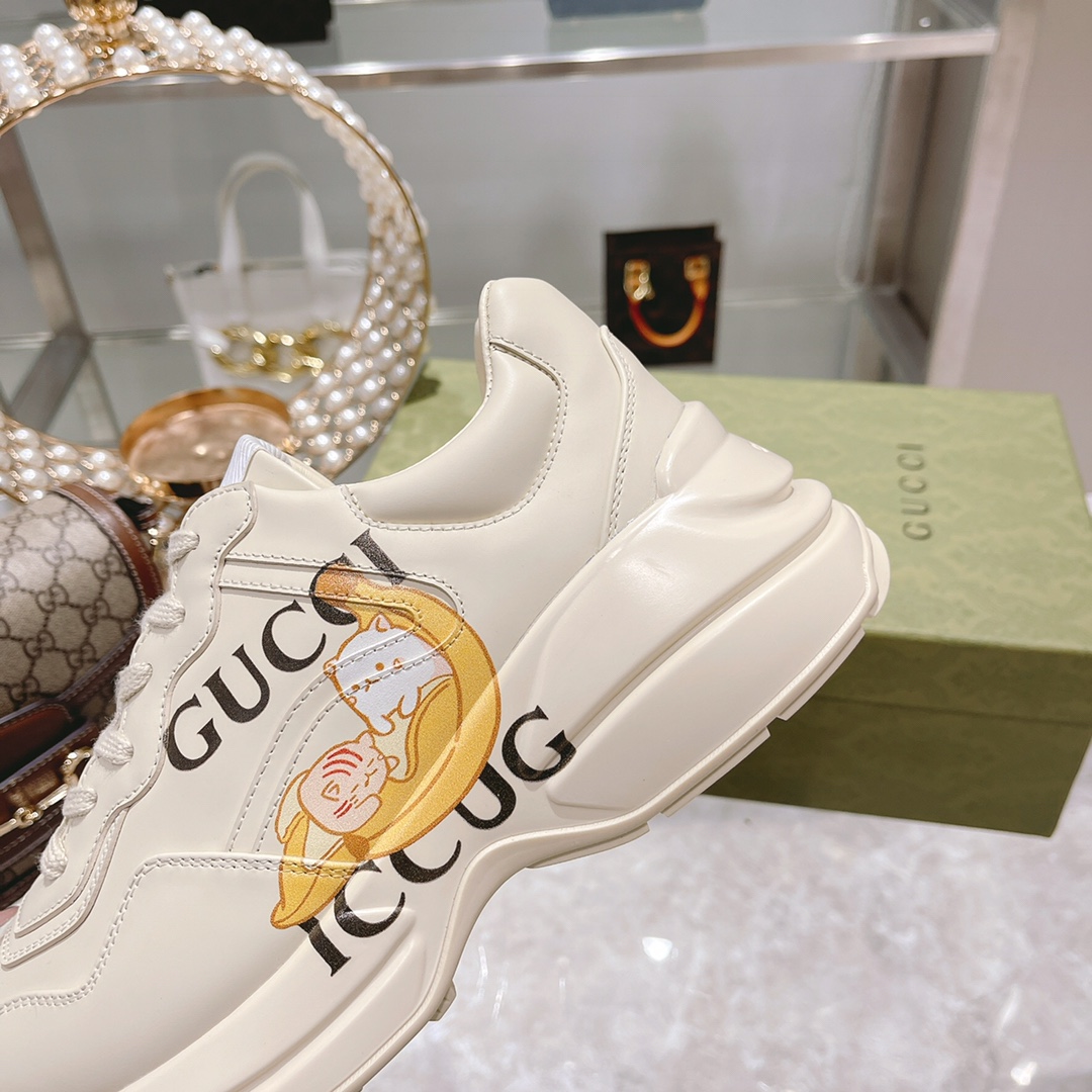 Men Women G*ucci Top Sneaker
