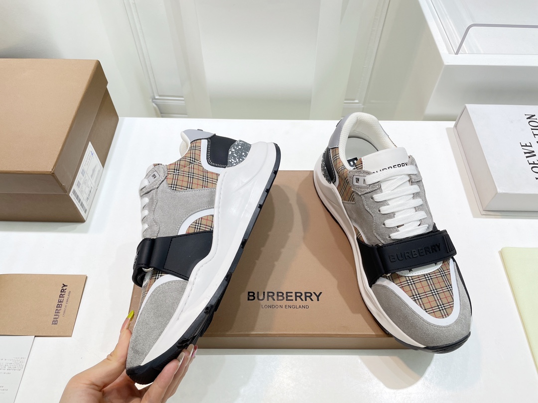 Men Women B*rberry Sneaker
