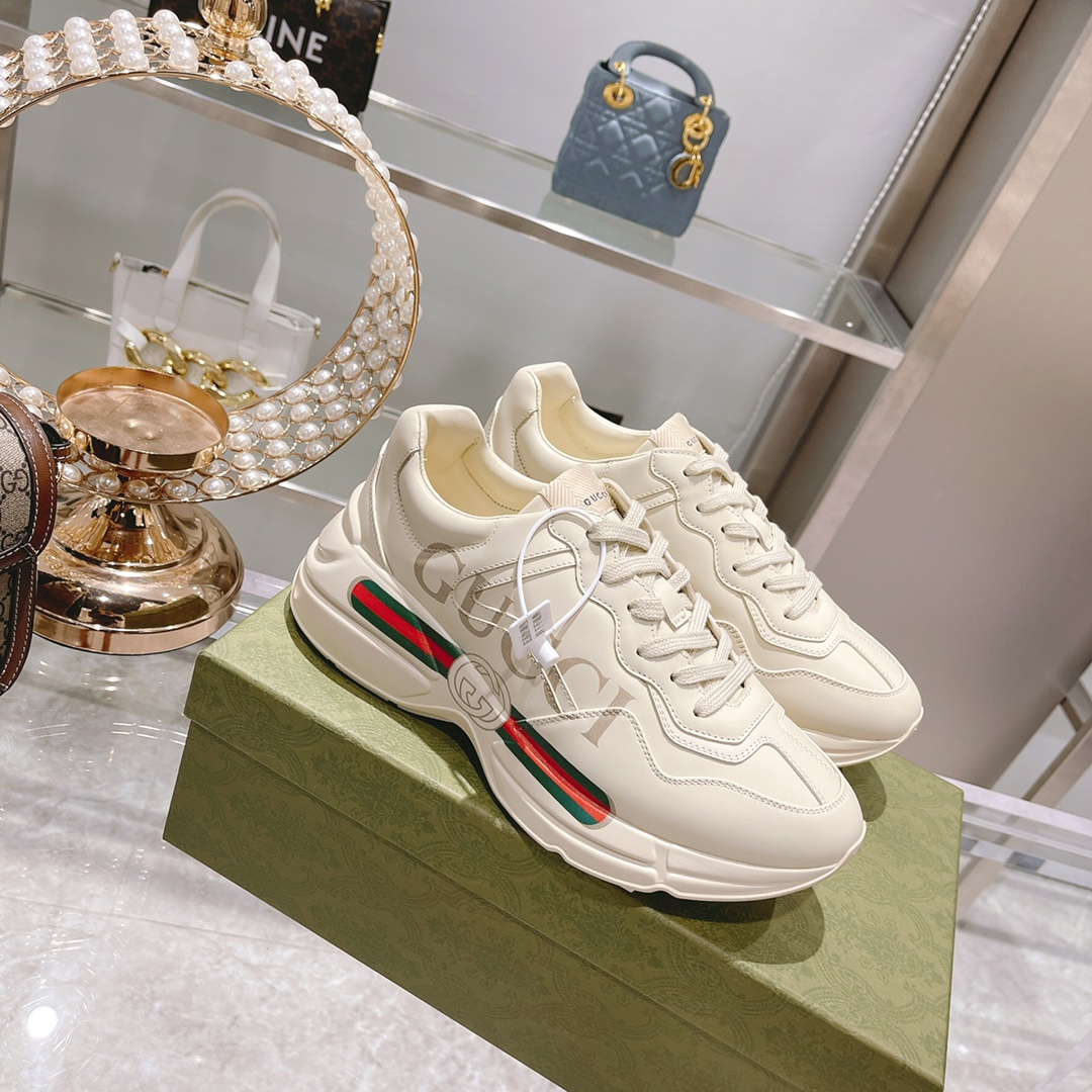 Men Women G*ucci Top Sneaker