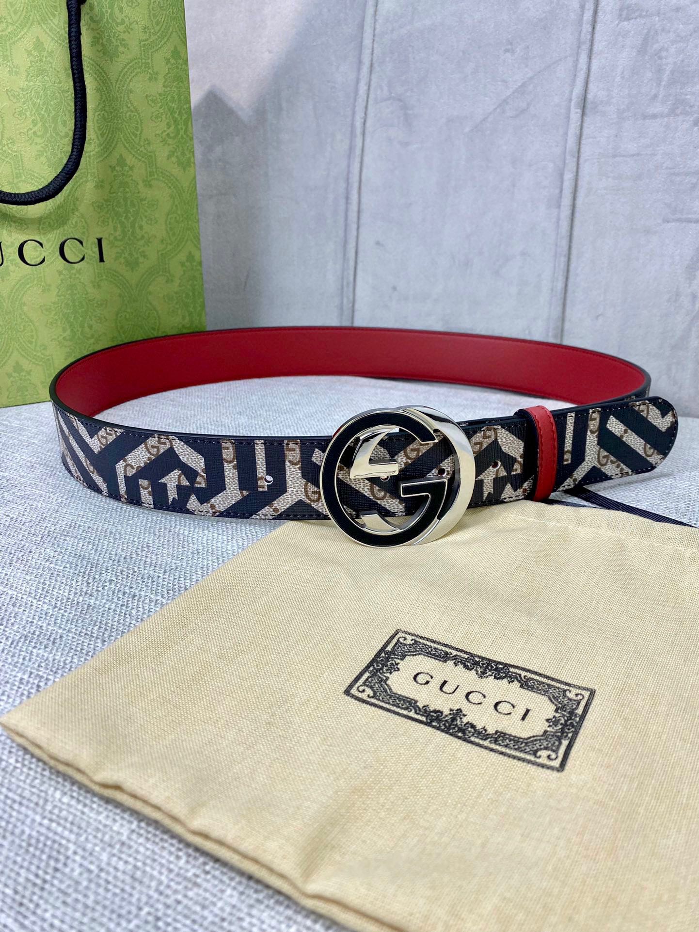 G*ucci Belts Top Quality 40MM