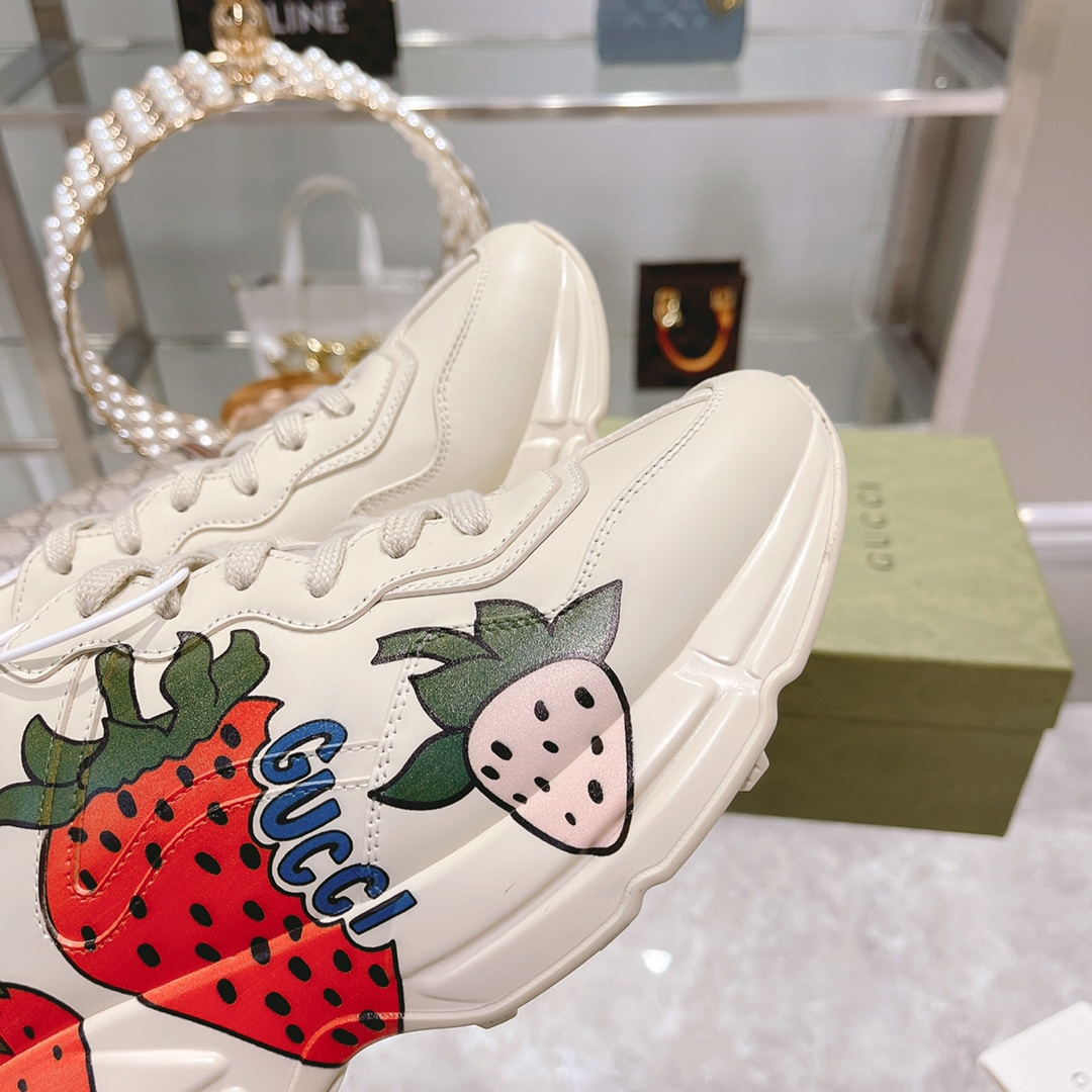 Men Women G*ucci Top Sneaker