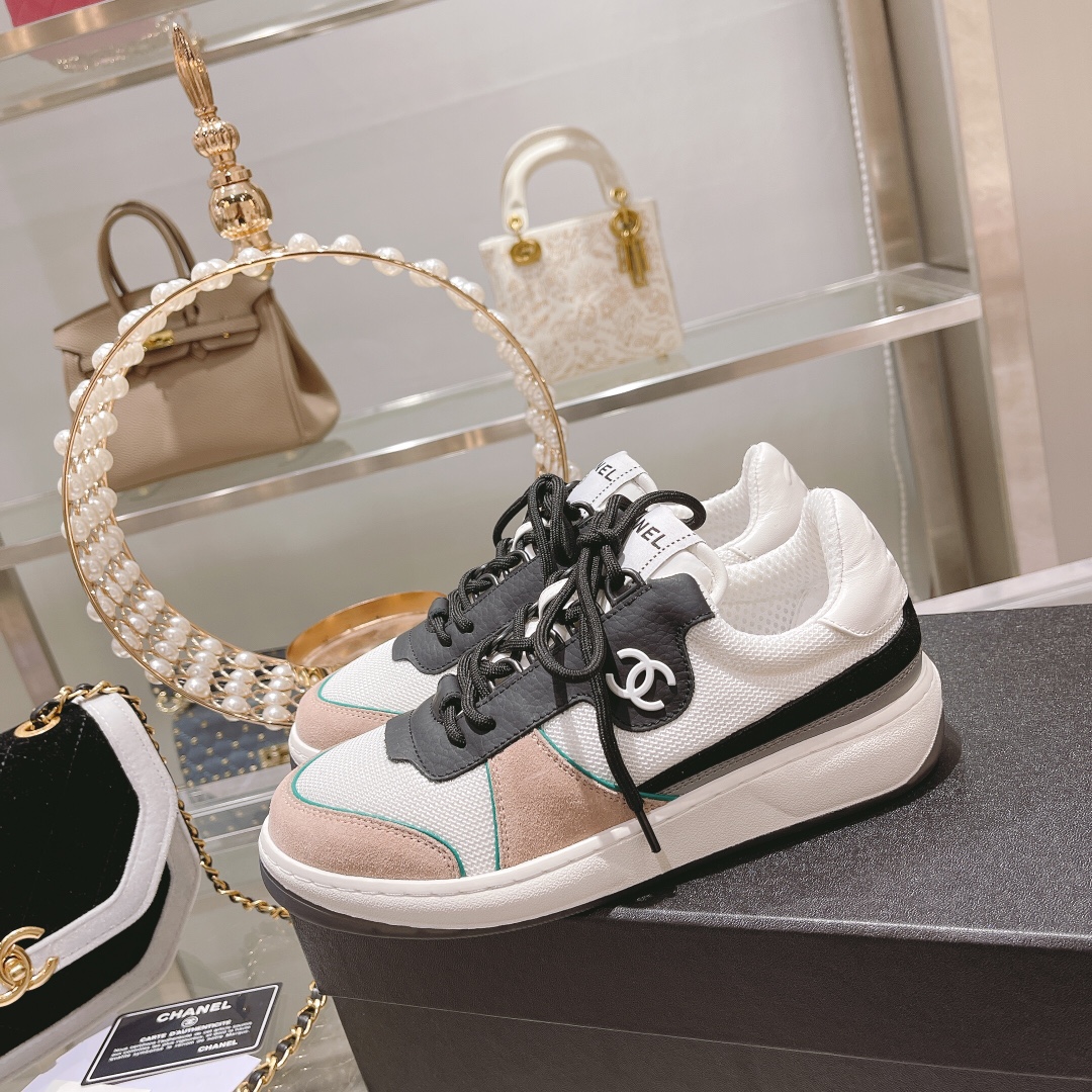 Women C*hanel Top Sneaker