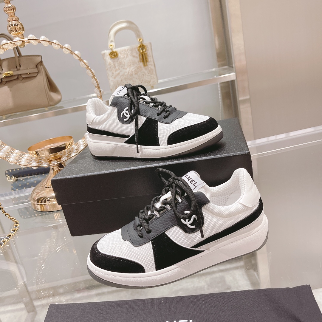 Women C*hanel Top Sneaker