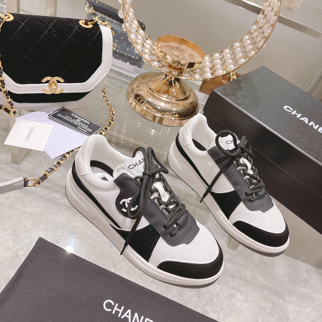 Women C*hanel Top Sneaker