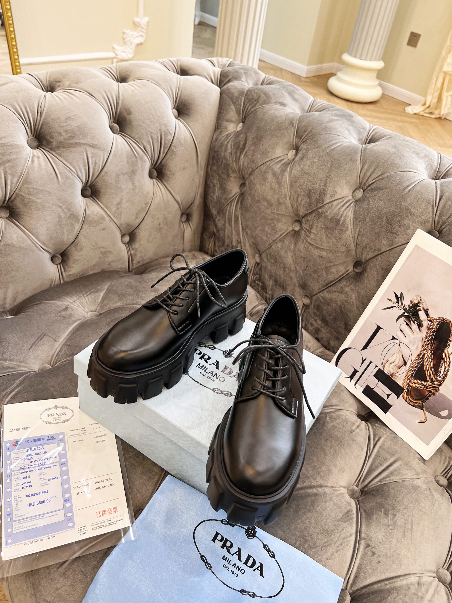 Men Women P*rada Top Sneaker