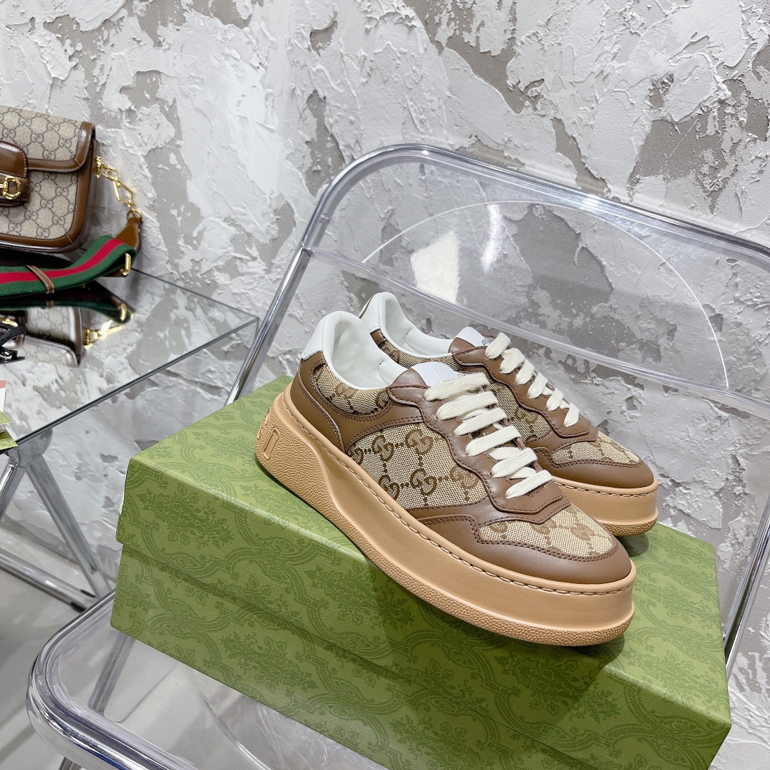 Men Women G*ucci Top Sneaker