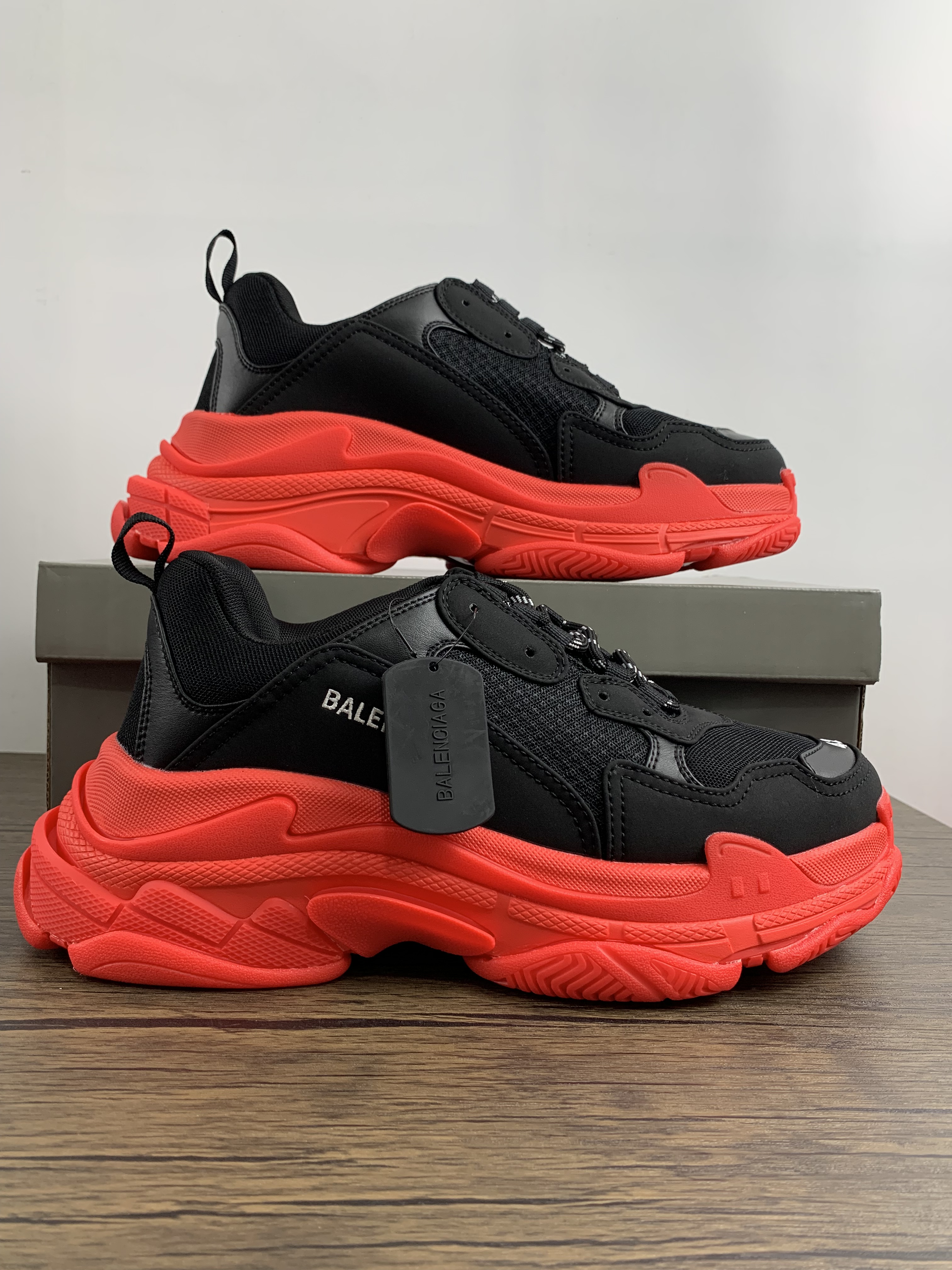 Women men B*alenciaga Top Sneakers