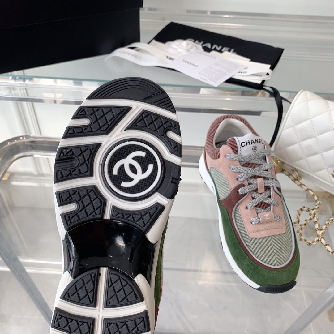 Women C*hanel Top Sneaker