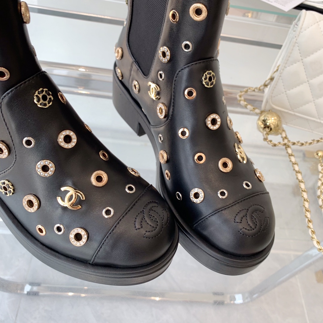 Women C*hanel Top Sneaker