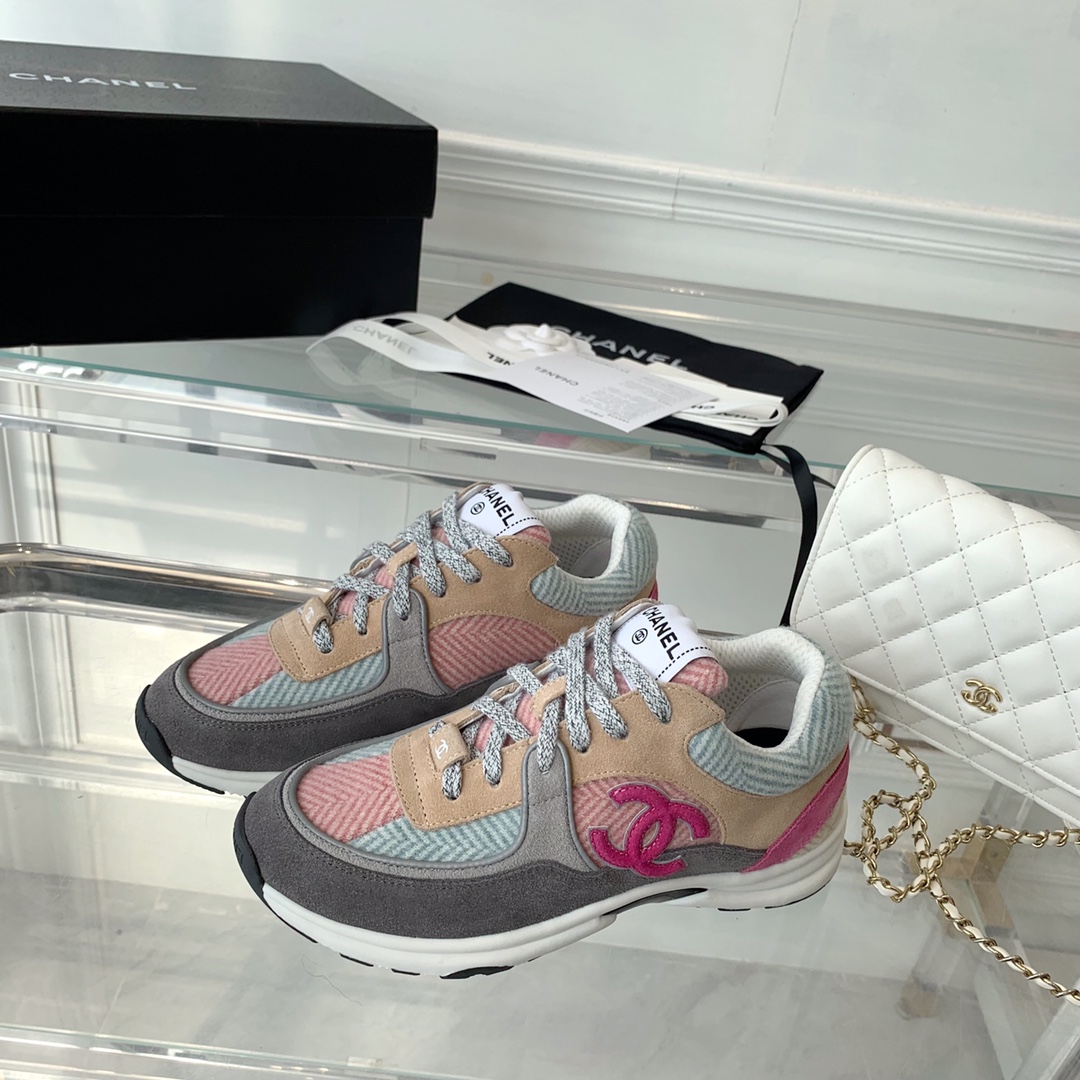 Women C*hanel Top Sneaker