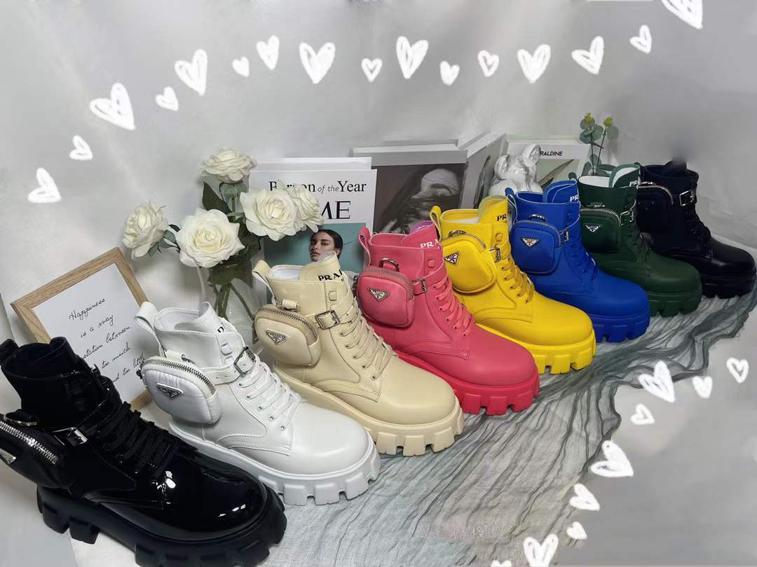 Men Women P*rada Top Sneaker