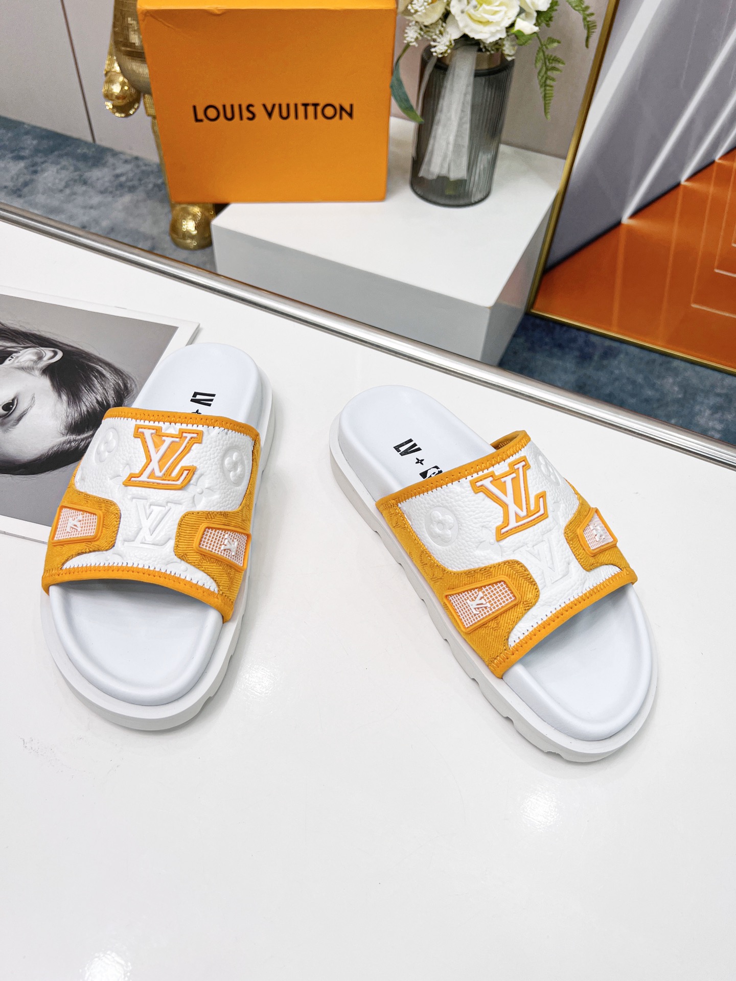 Men Women L*ouis V*uitton Slippers Maikesneakers