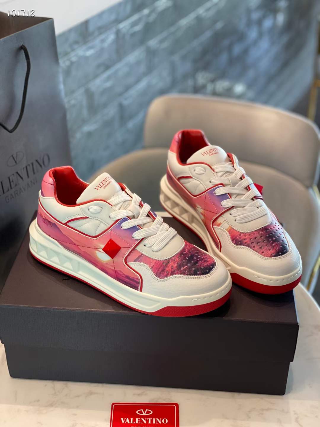 Women Men V*alentino Sneakers Maikesneakers