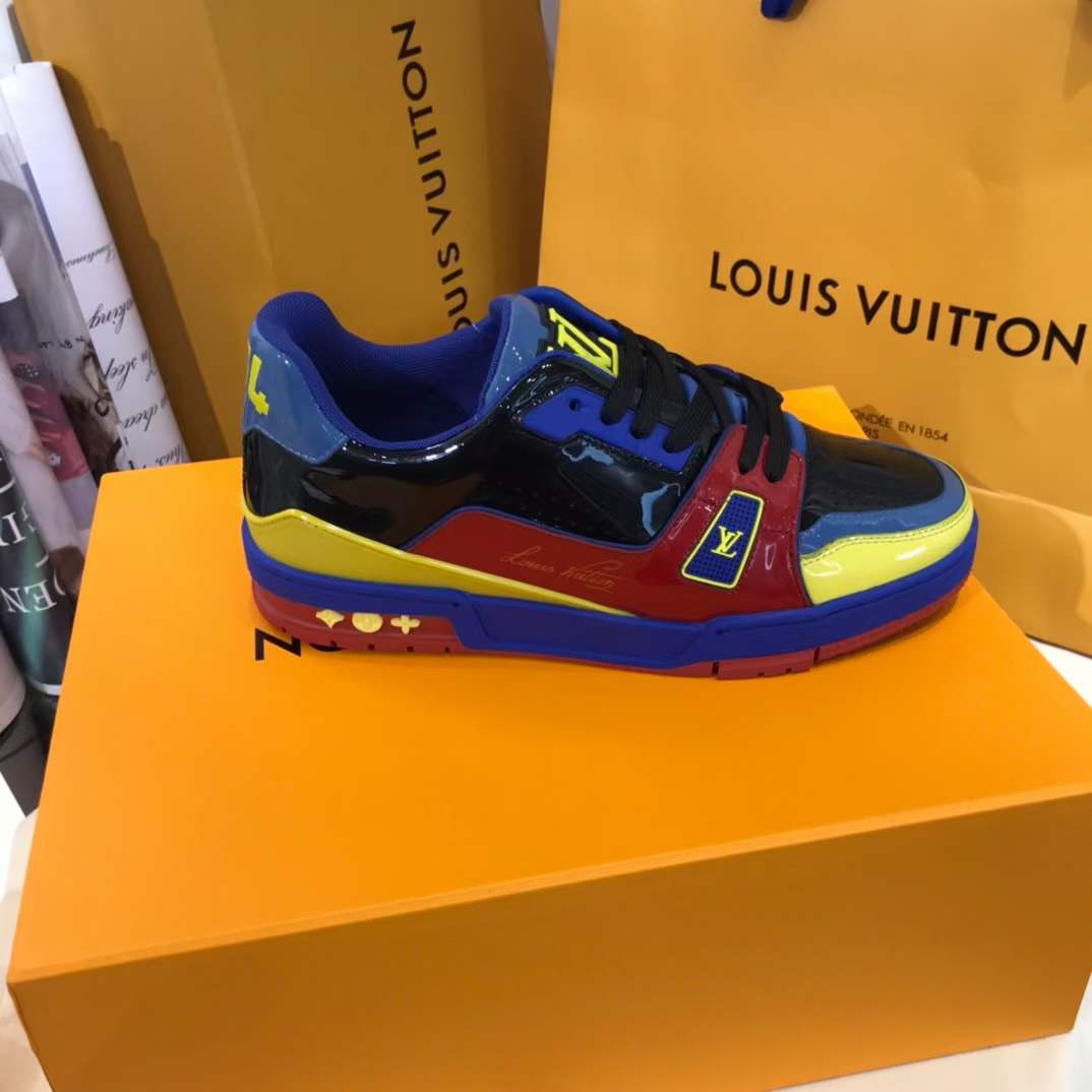 Men Women L*ouis V*uitton Top Sneakers