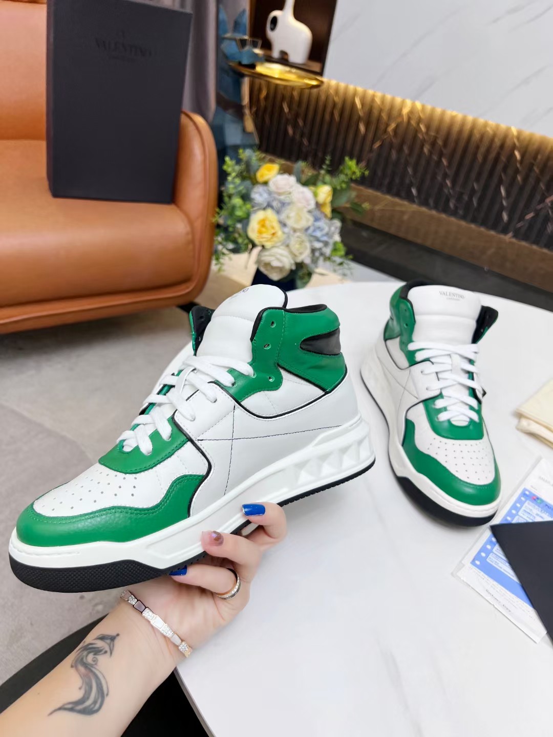 Women Men V*alentino Sneakers Maikesneakers