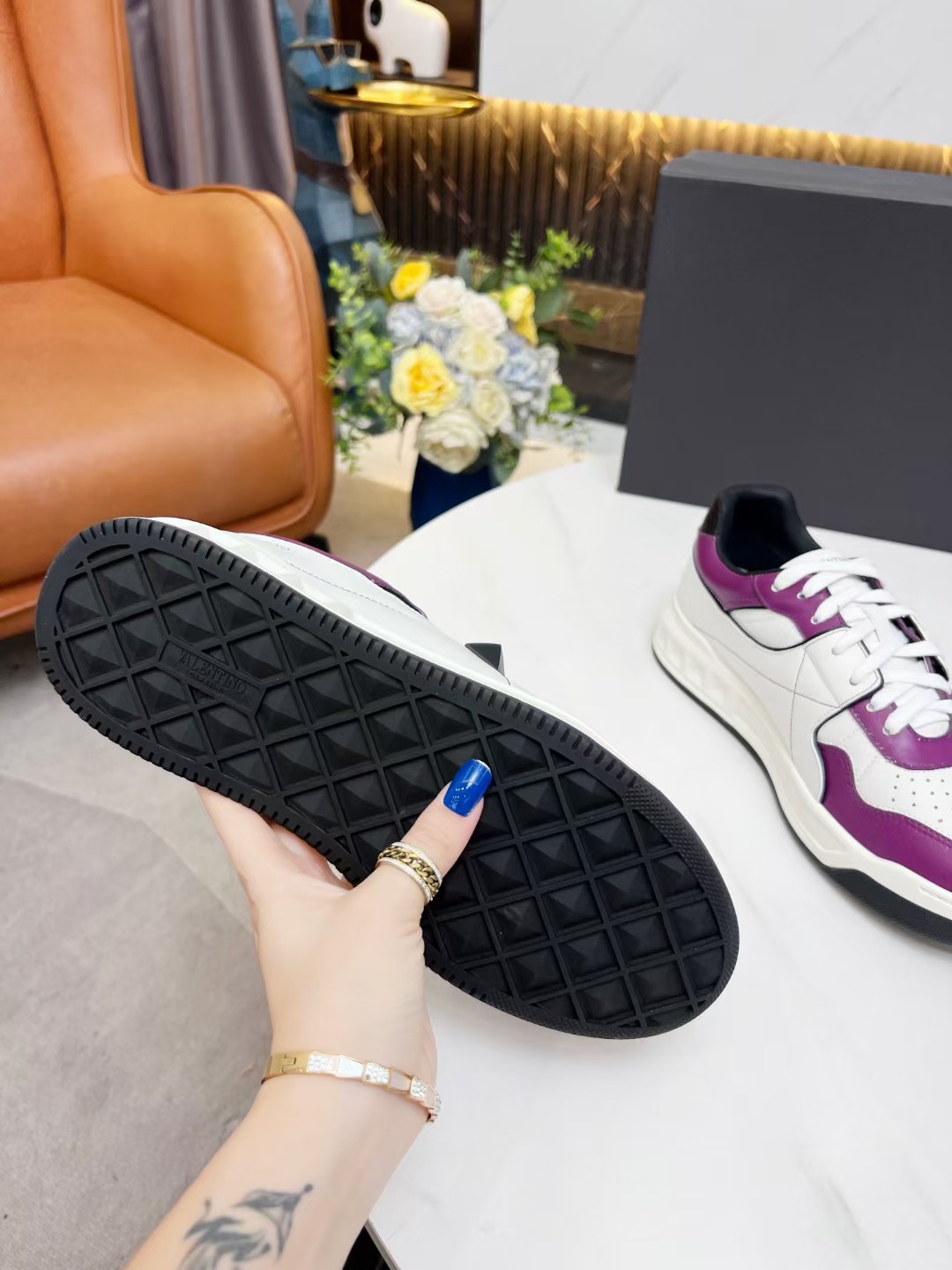 Women Men V*alentino Sneakers Maikesneakers