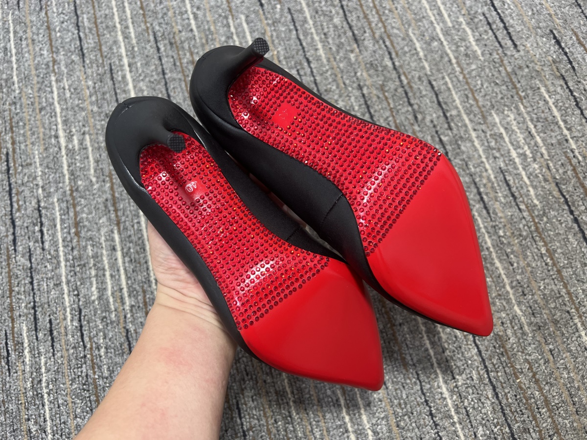 Women C*hristian L*ouboutin High heels Maikesneakers