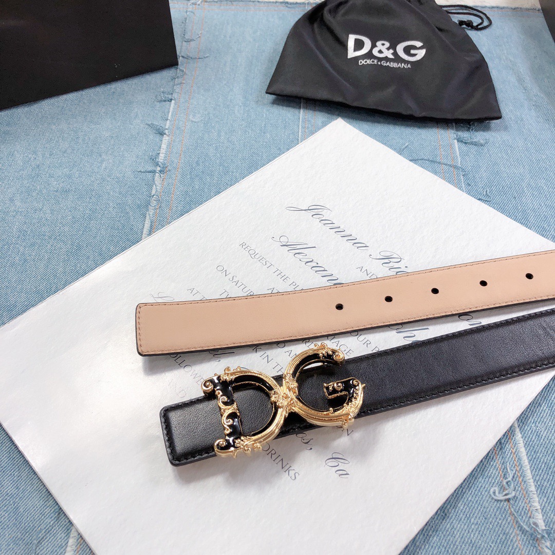 D&G Belts 30MM Maikesneakers