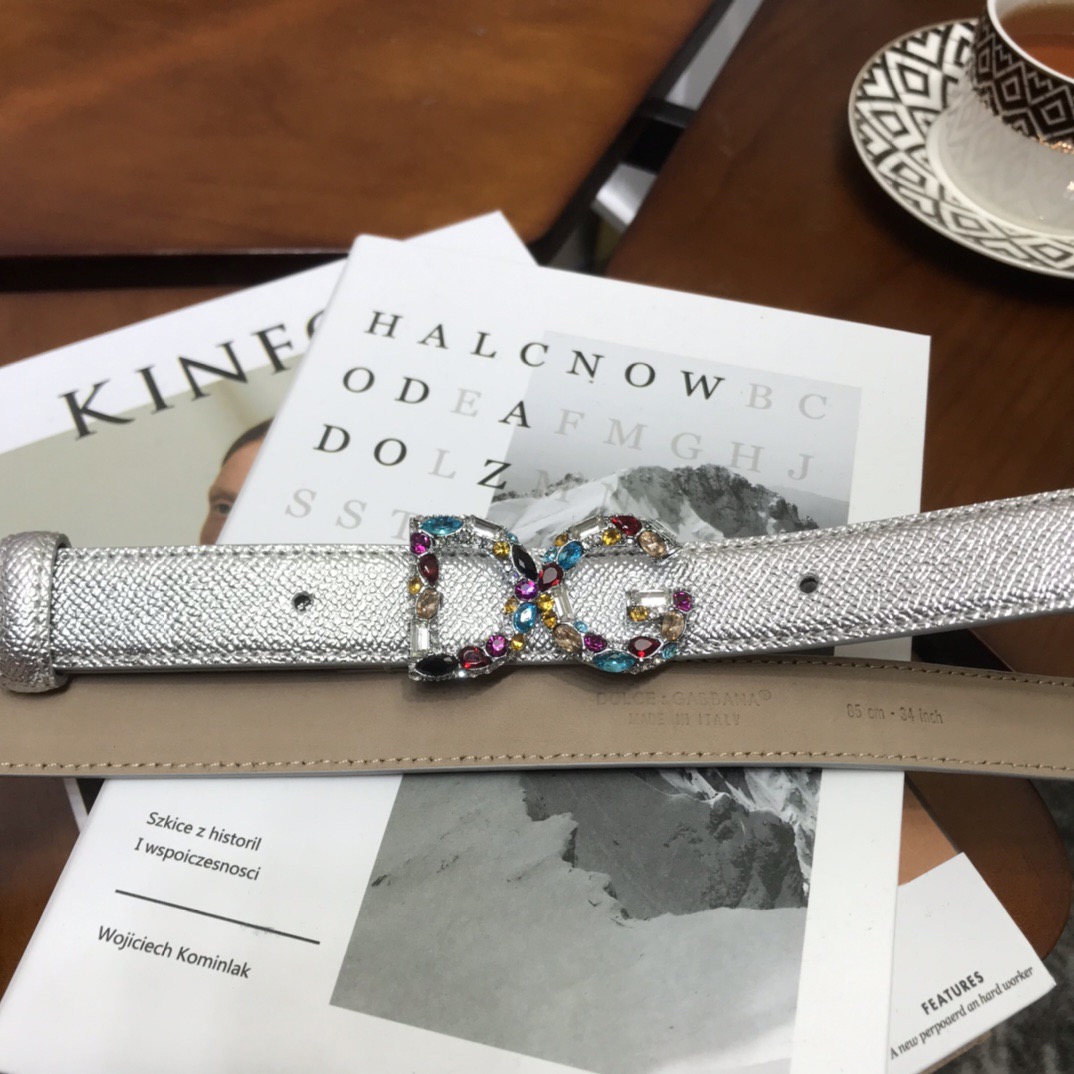 D&G Women Belts 25MM Maikesneakers