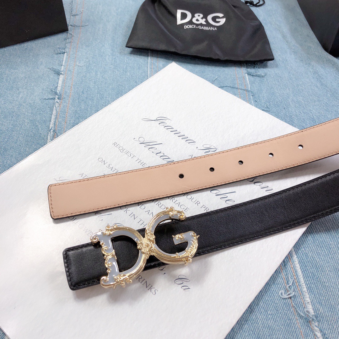 D&G Belts 30MM Maikesneakers