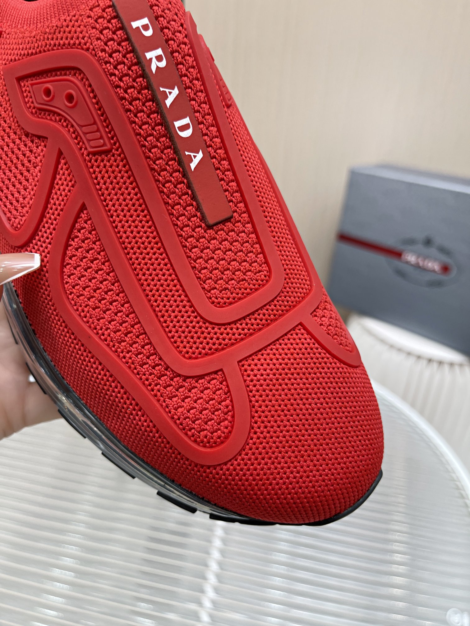 Men P*rada Top Sneaker ( )