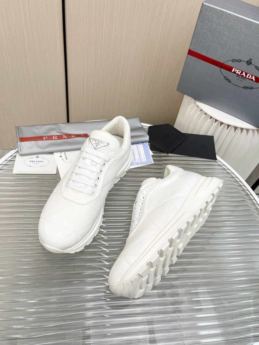 Men P*rada Top Sneaker ( )