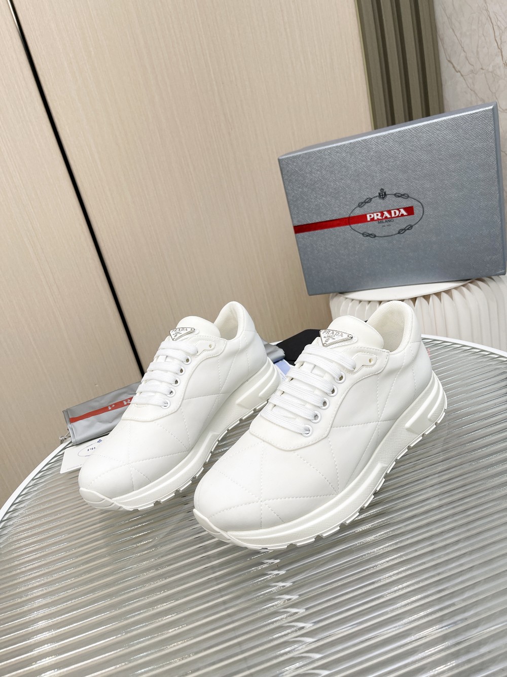 Men P*rada Top Sneaker ( )