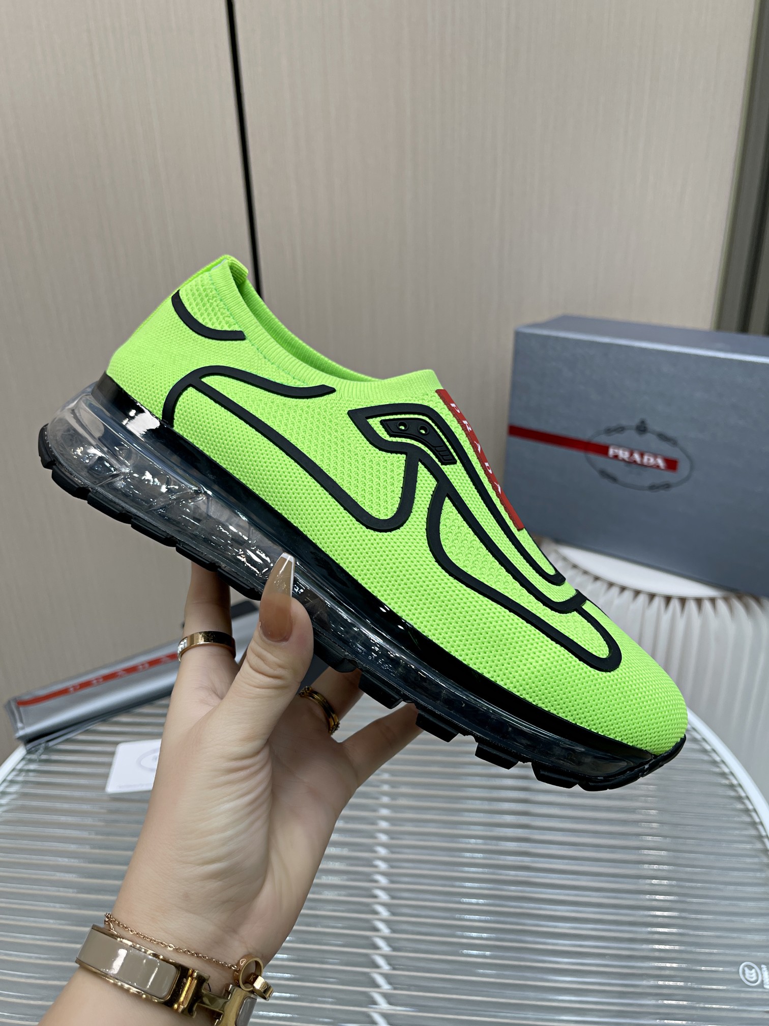 Men P*rada Top Sneaker οΌ οΌ