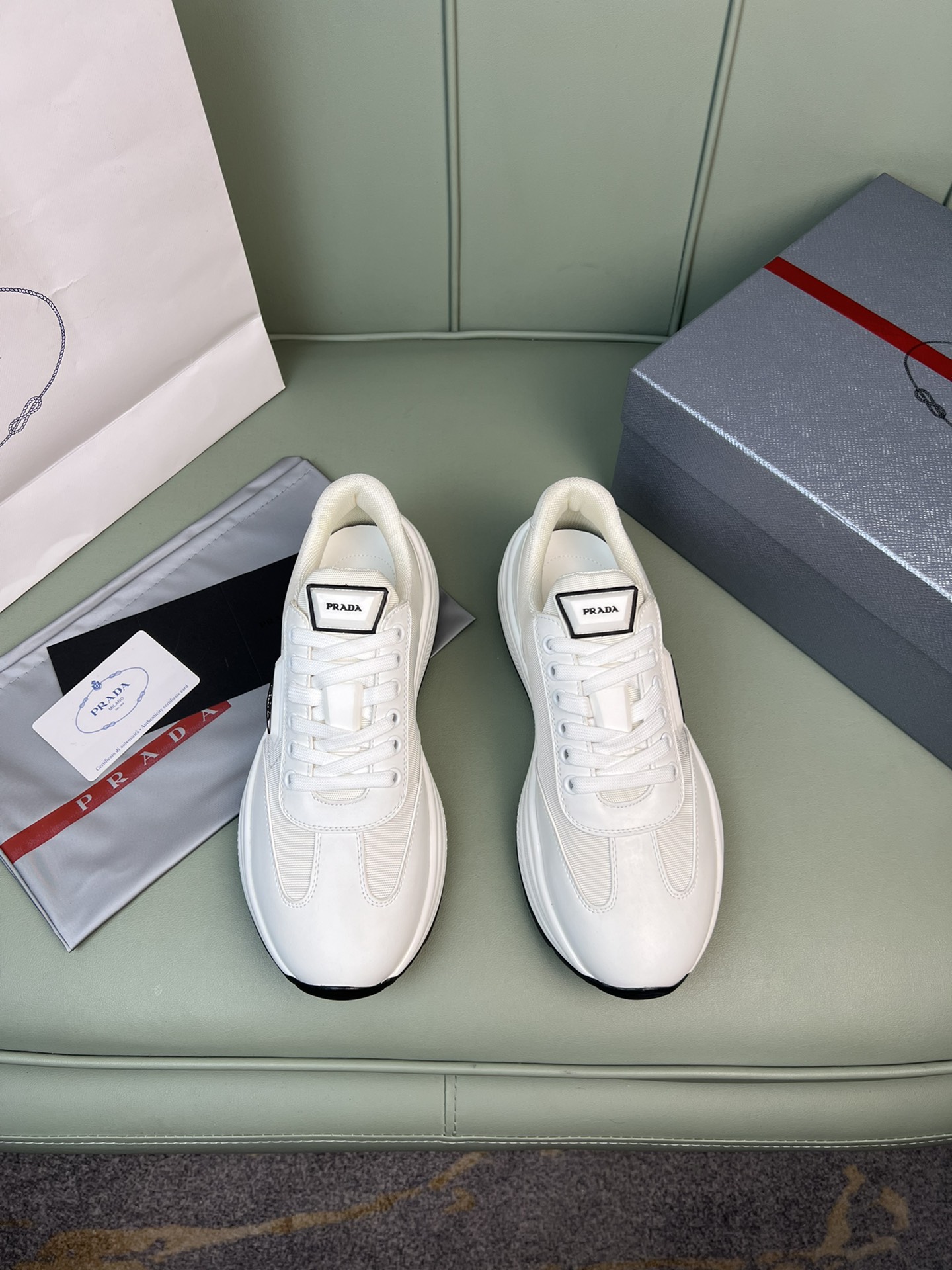 Men P*rada Top Sneaker ( )