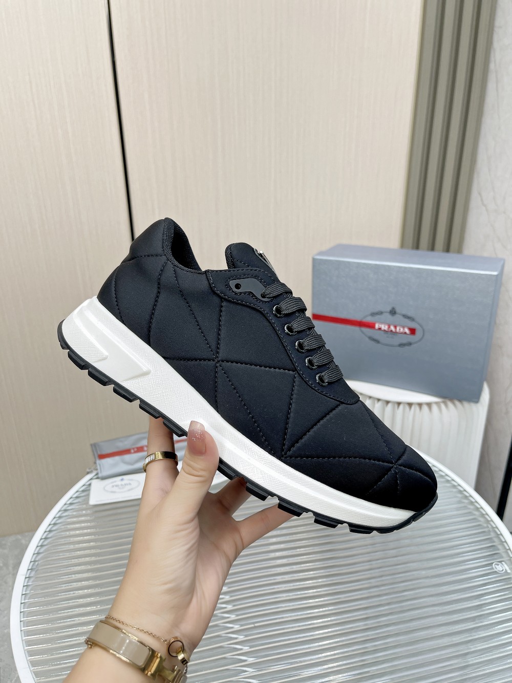 Men P*rada Top Sneaker οΌ οΌ