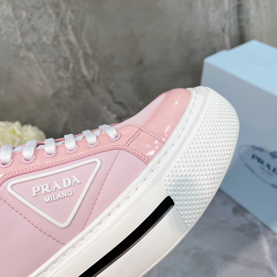 Men Women P*rada Top Sneaker ( )
