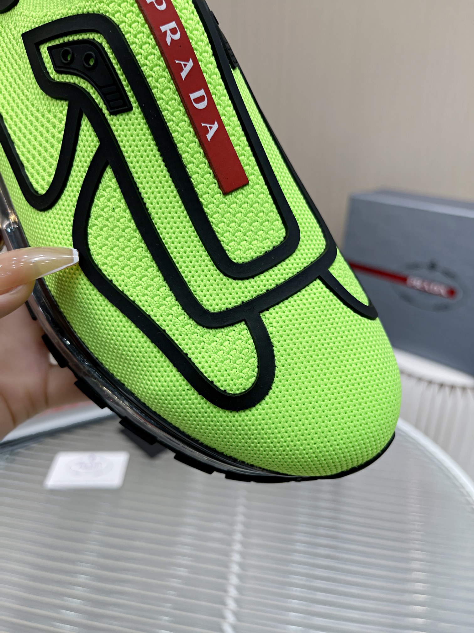 Men P*rada Top Sneaker ( )