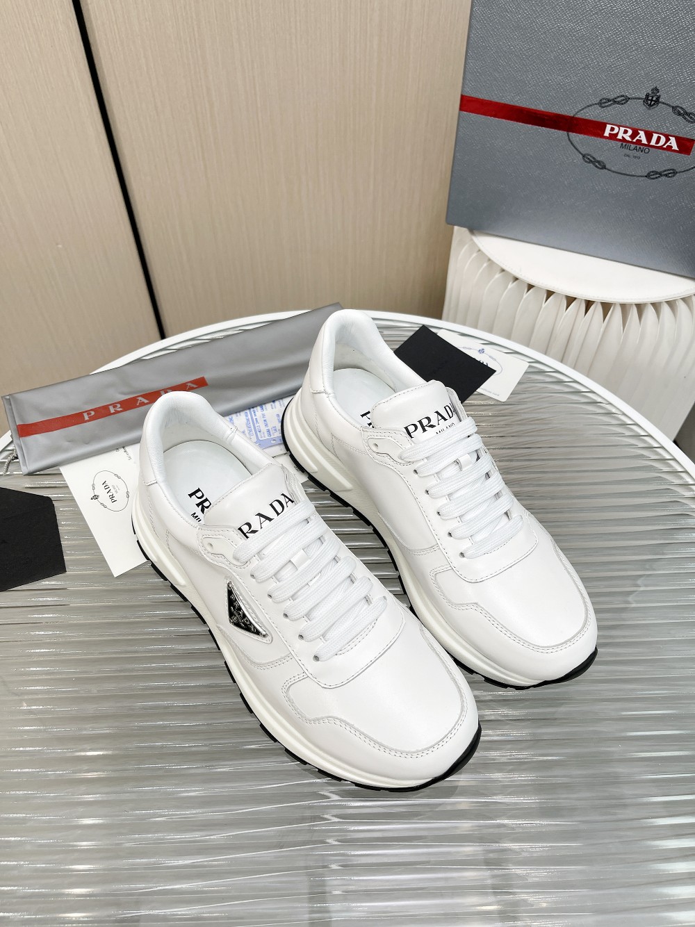 Men P*rada Top Sneaker ( )