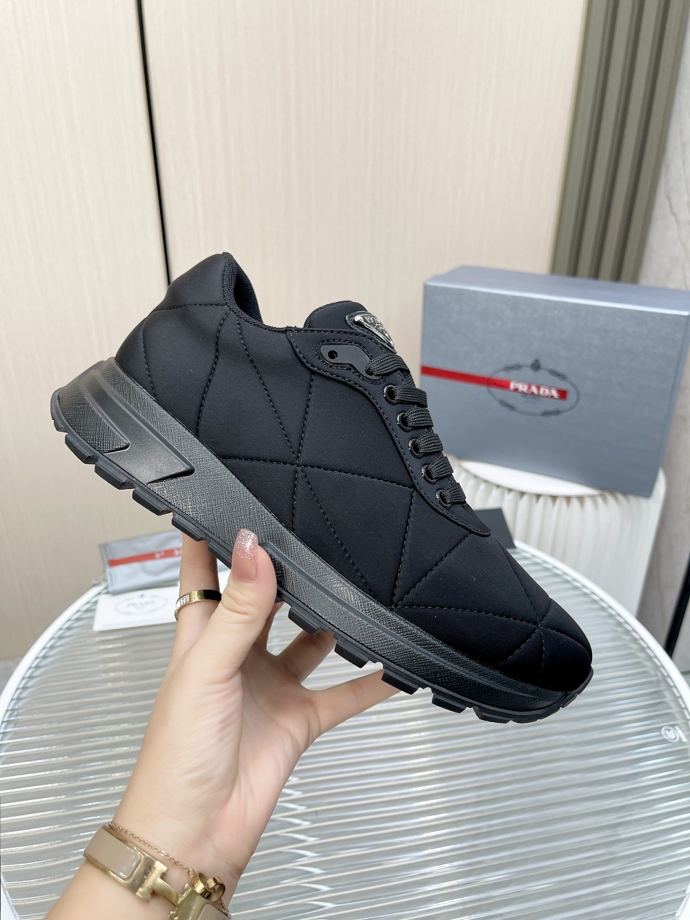 Men P*rada Top Sneaker οΌ οΌ