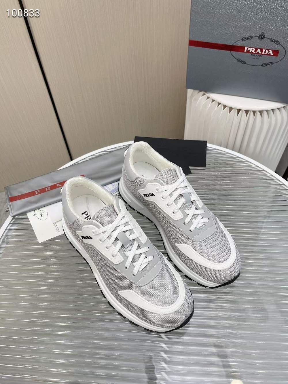 Men P*rada Top Sneaker ( )