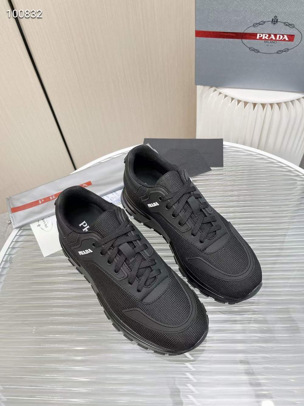 Men P*rada Top Sneaker （ ）