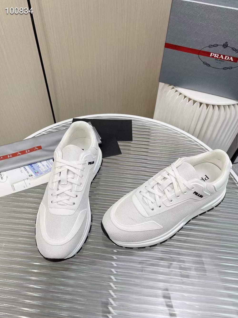 Men P*rada Top Sneaker （ ）