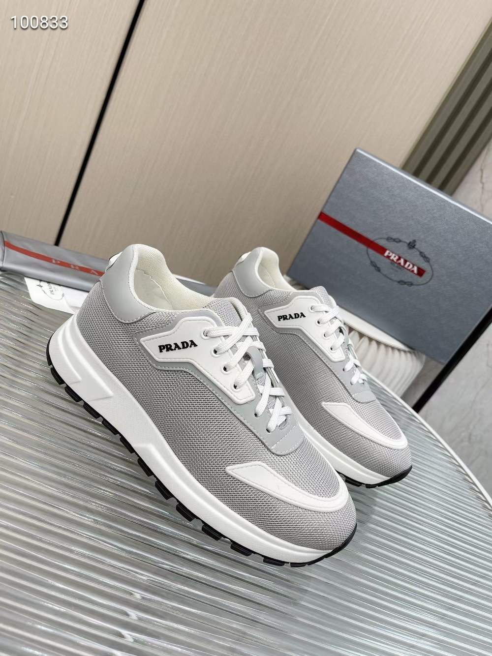 Men P*rada Top Sneaker ( )