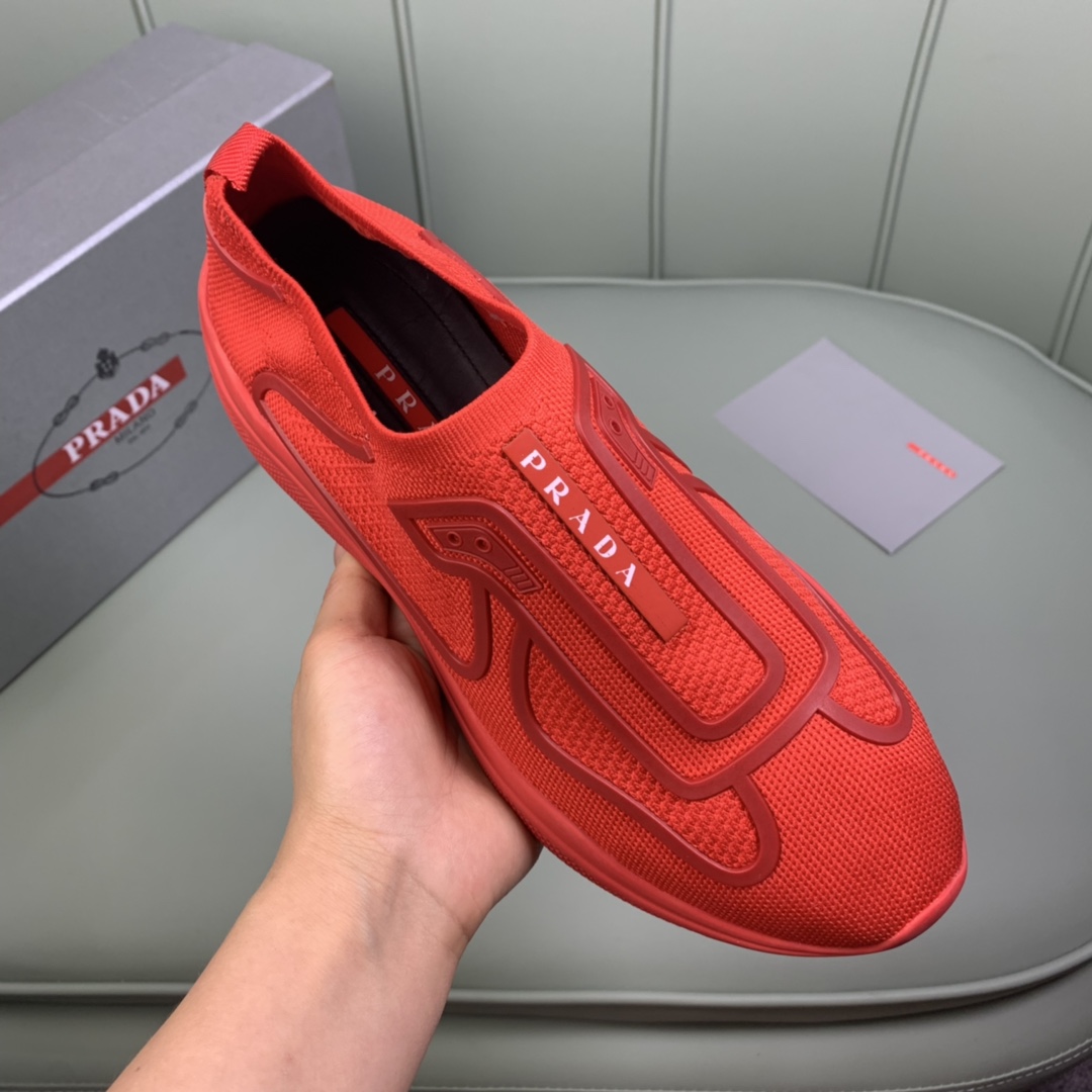 Men P*rada Top Sneaker ( )