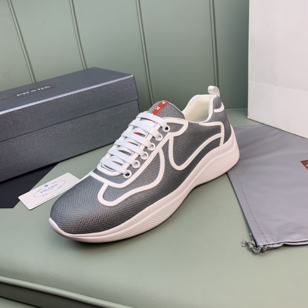 Men P*rada Top Sneaker ๏ผ ๏ผ