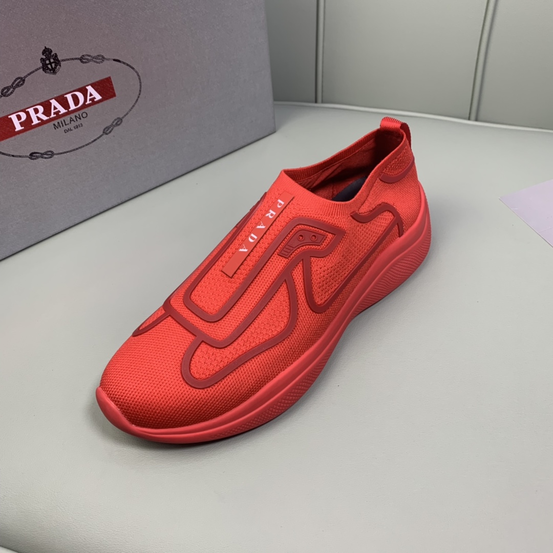 Men P*rada Top Sneaker ( )