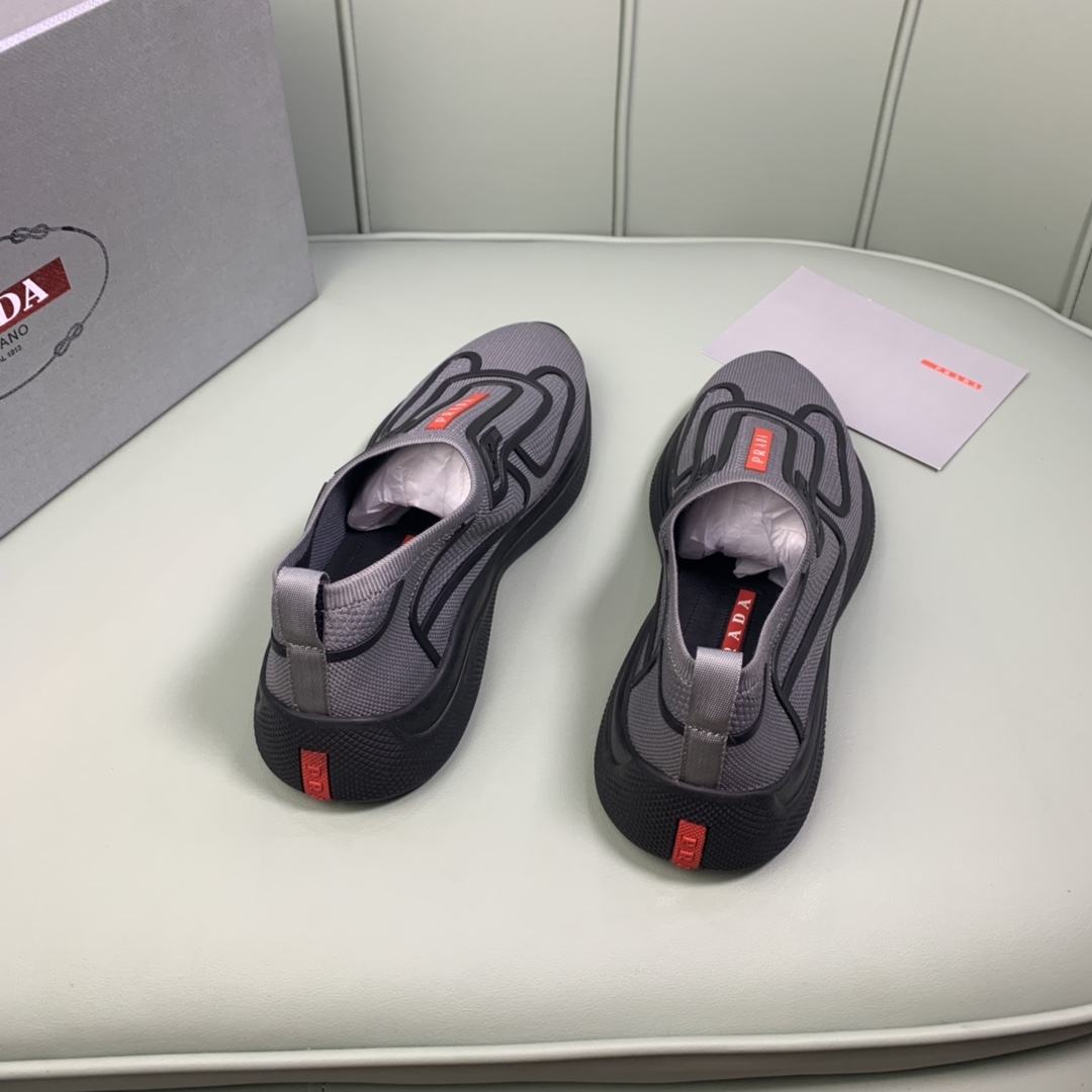 Men P*rada Top Sneaker （ ）