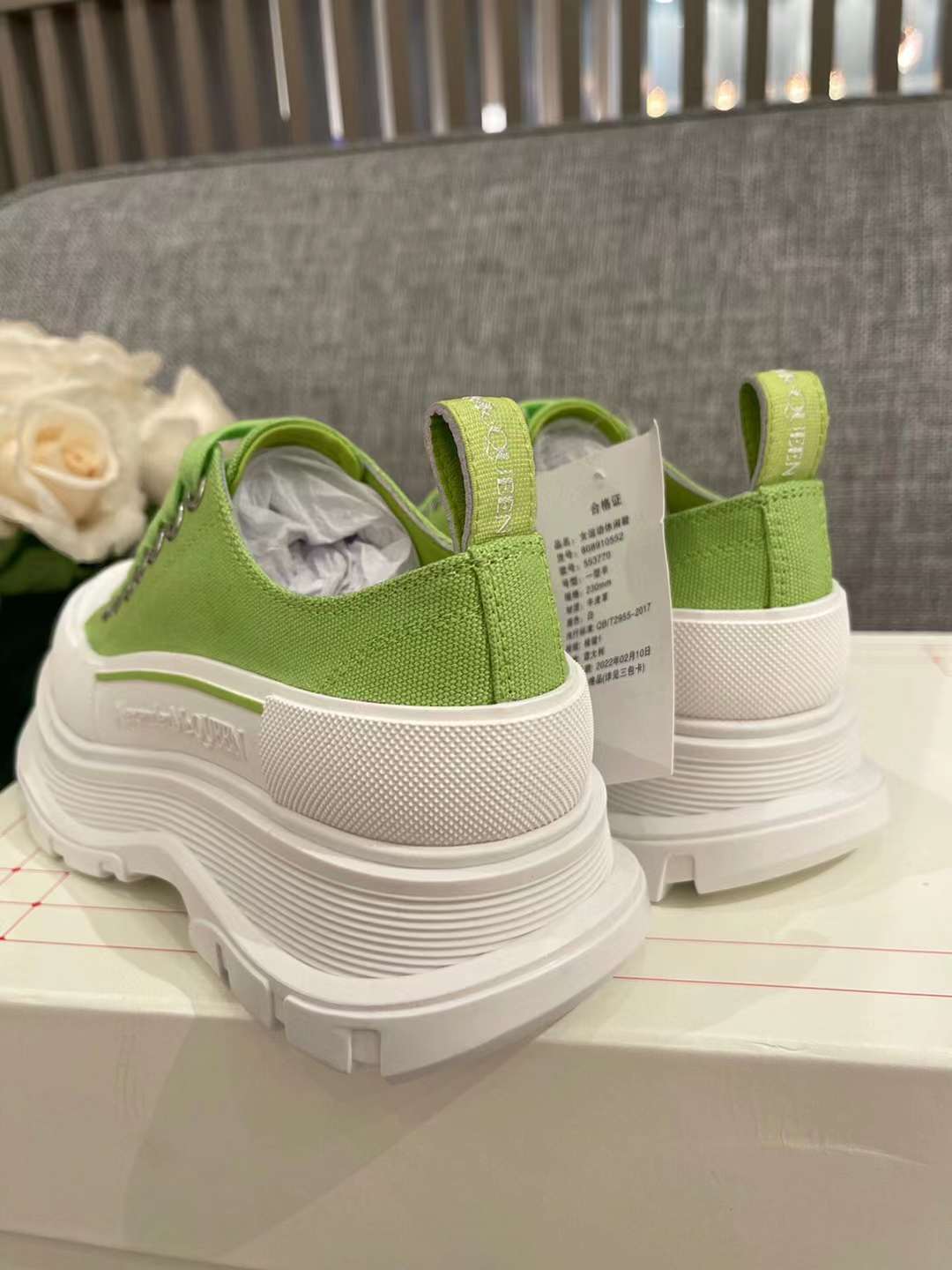 Men Women A*lexander M*cqueen Top Sneaker （ ）