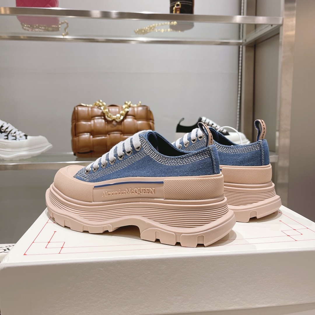 Men Women A*lexander M*cqueen Top Sneaker （ ）