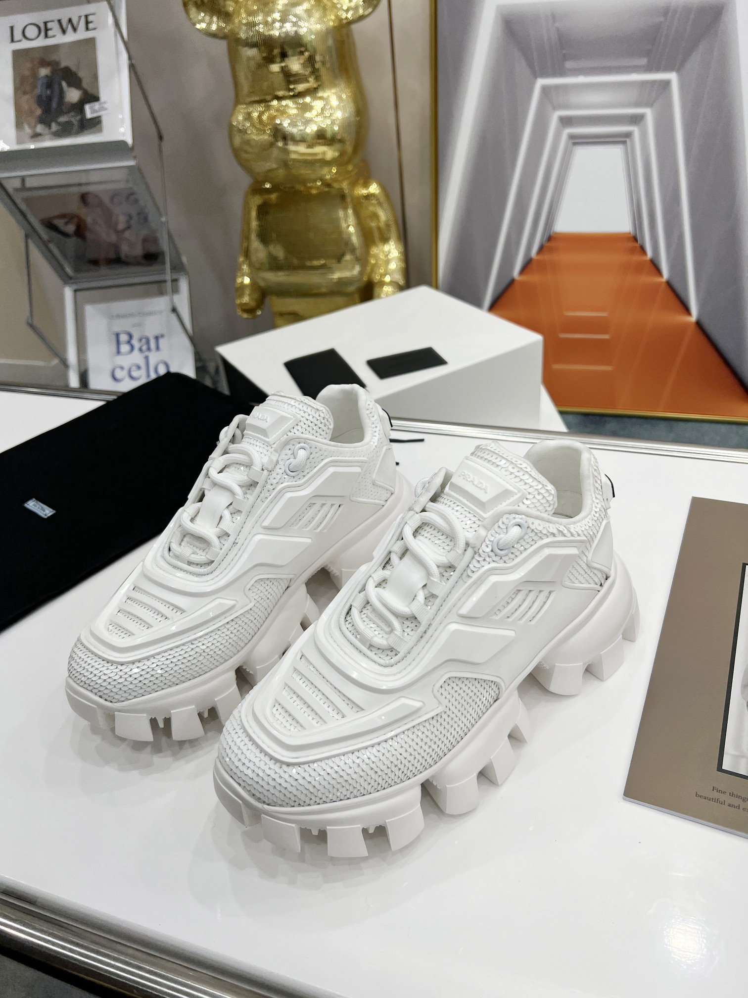 Men P*rada Top Sneaker ( )