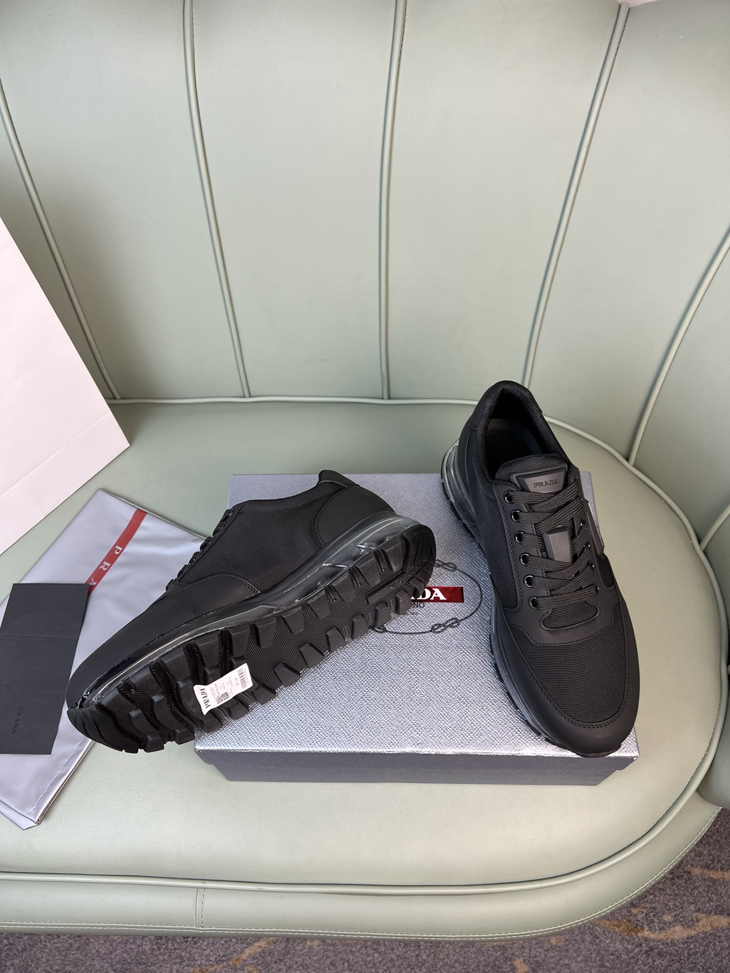 Men P*rada Top Sneaker （ ）