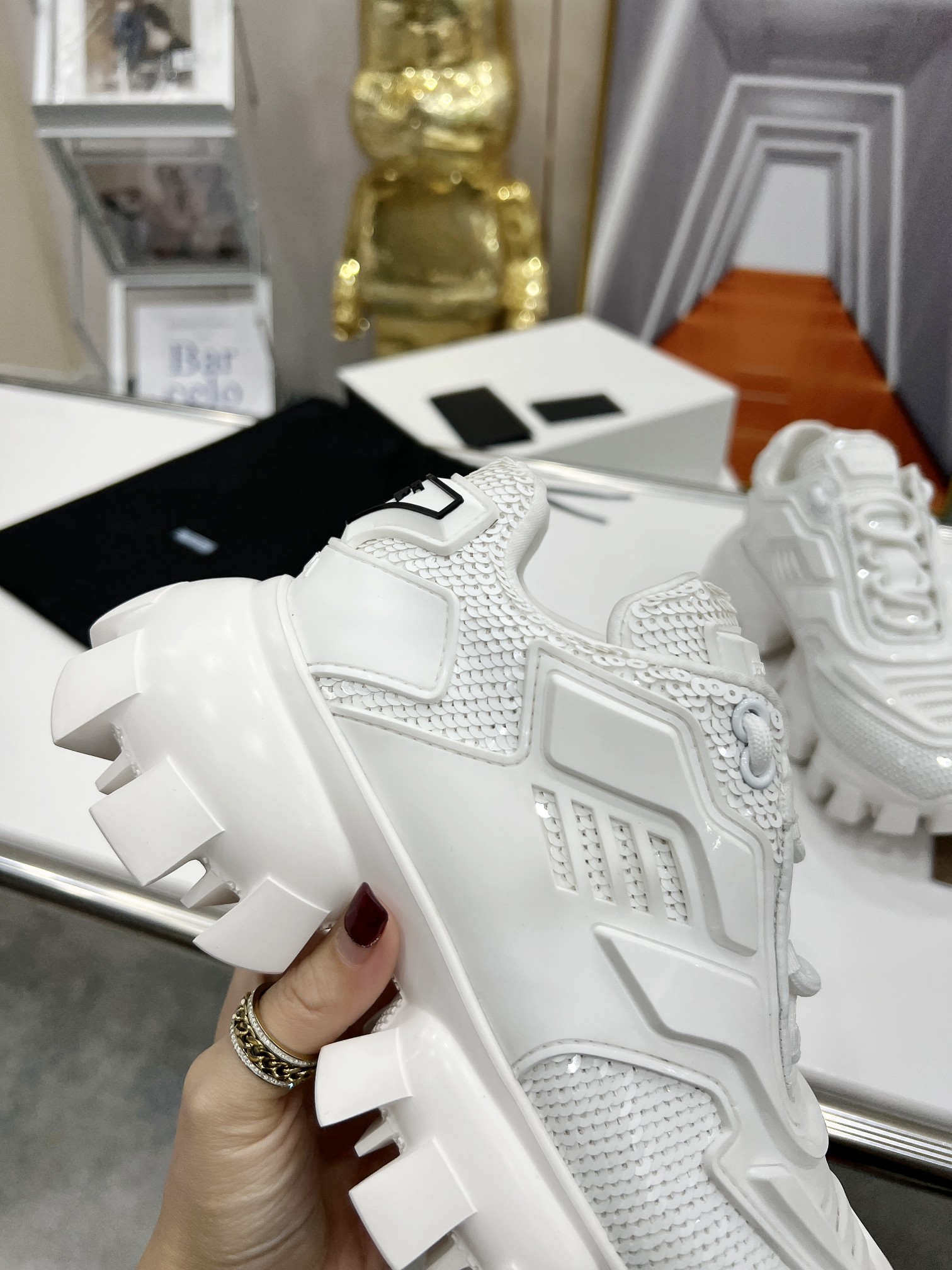 Men P*rada Top Sneaker ( )