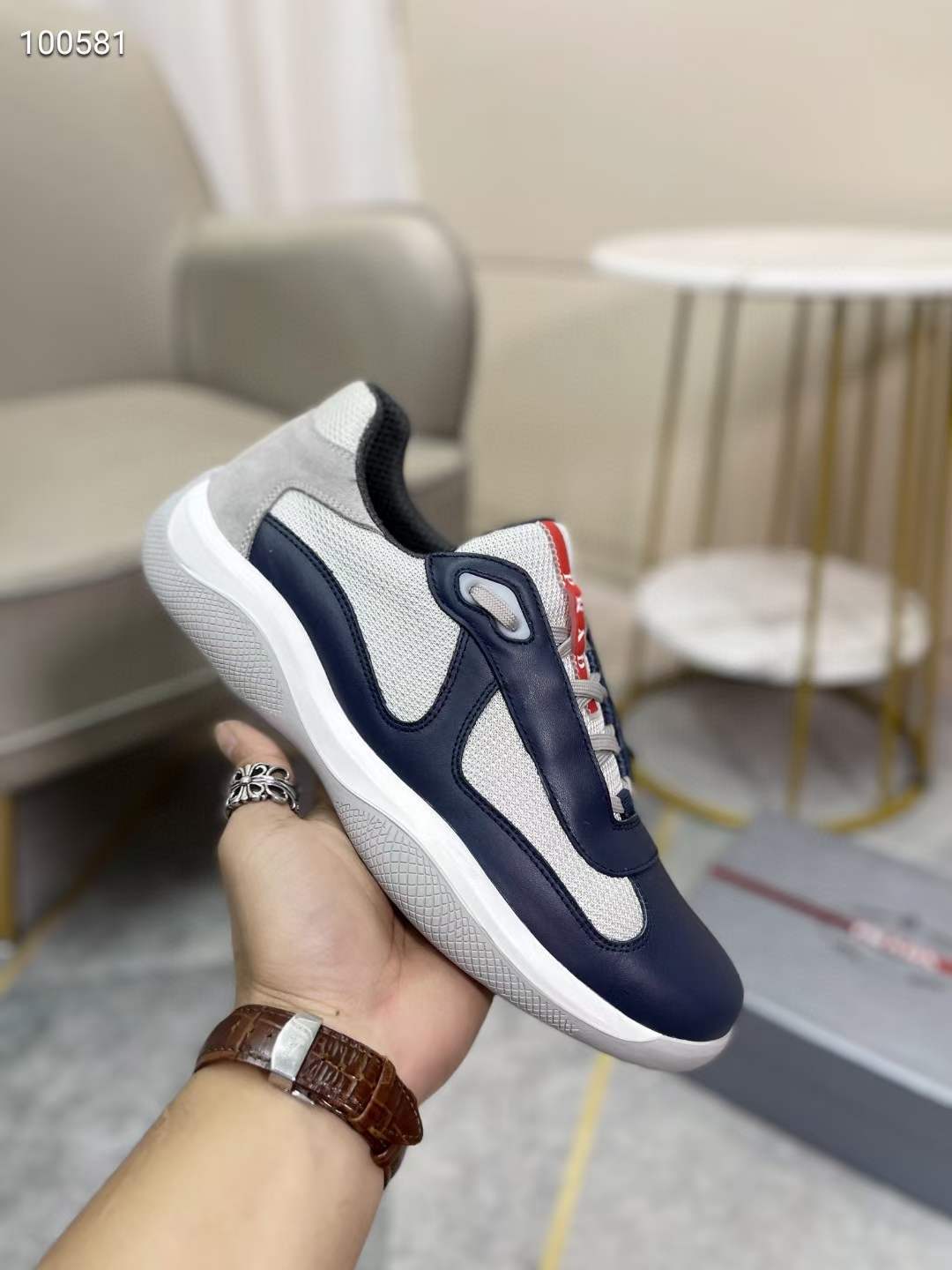 Men P*rada Top Sneaker ( )