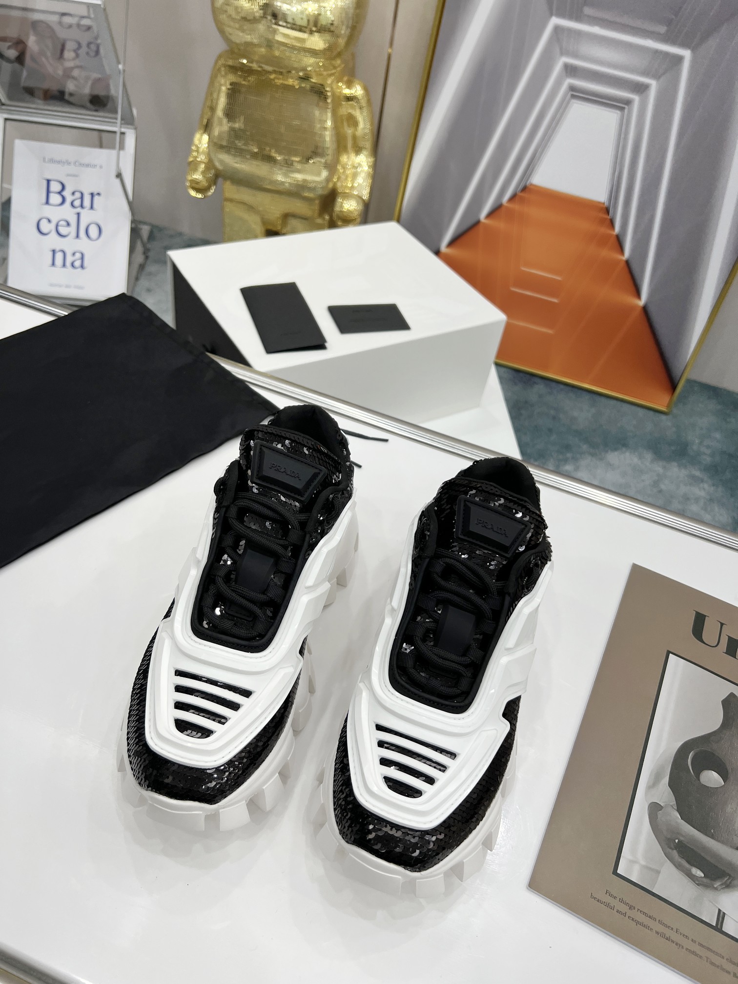 Men P*rada Top Sneaker ( )