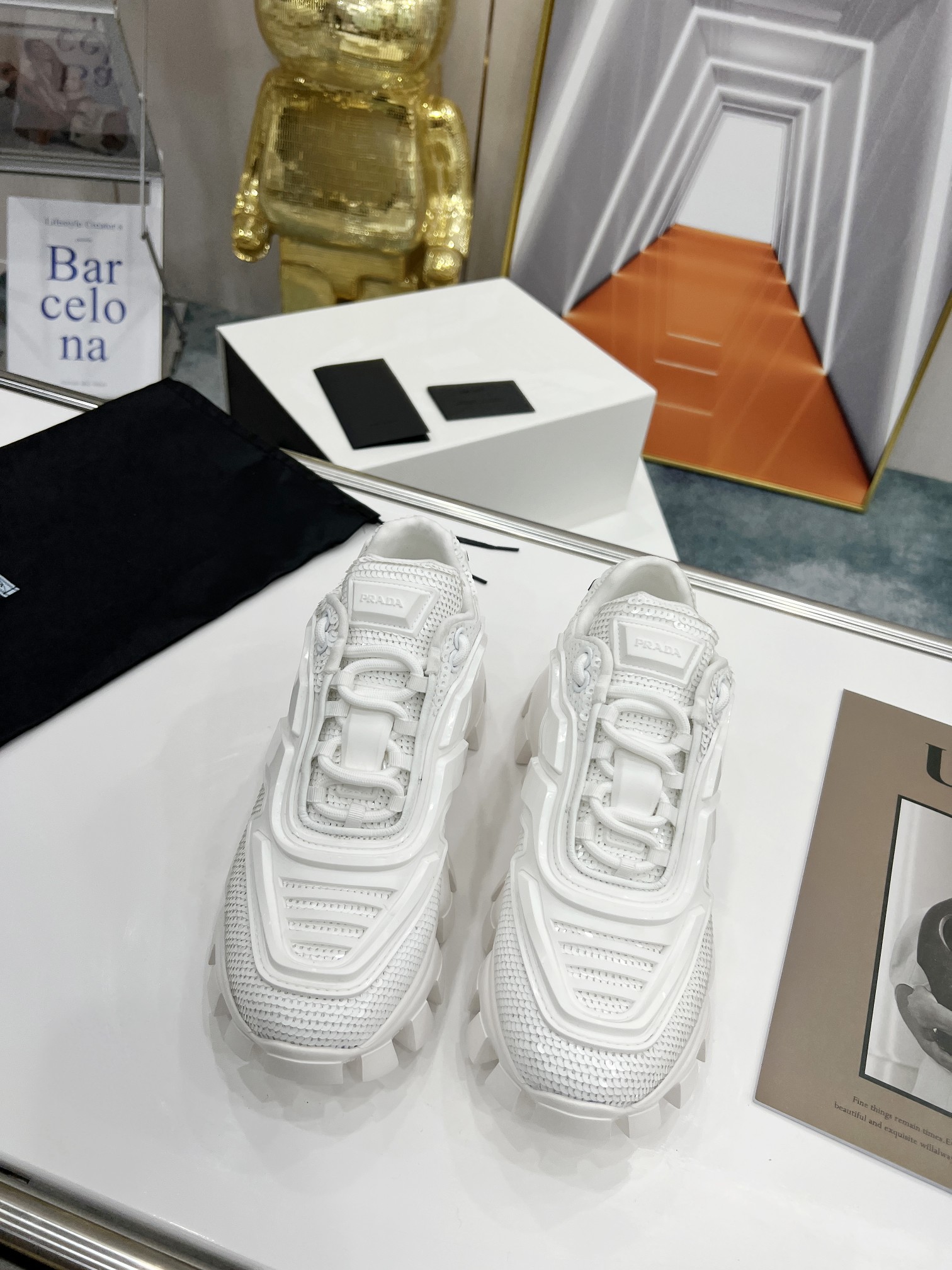 Men P*rada Top Sneaker ( )